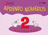 Aprendo Numeros 2 2-3 Años 08 EI VICMAT02EI (Vicens Vives) - 9788431681913