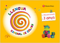 LLENGUA 1 EI 3-4 ANYS BALEARES ESPIRAL COLORS 10 | Varios Autores | 9788431696627 (Vicens Vives)