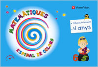 Matemàtiques 2 EI 4-5 Anys Baleares Espiral Colors 10 (Vicens Vives) - 9788431696665