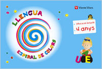 Llengua 2 EI 4-5 Anys Catalan Espiral Colors 10 (Vicens Vives) - 9788431696672