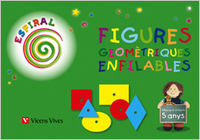 FIGURES GEOMETRIQUE 3 EI 5-6 AÑOS CATALAN ESPIRAL MAGICA 10 | CEBALLOS GUERRERO, ISABEL RUIZ ESPINO, | 9788431697730 (Vicens Vives)