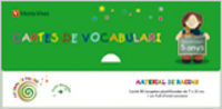 ESPIRAL COLORS 1 CARTES VOCABULARI 3 ANYS 10 BALEARES | Varios Autores | 9788431698454 (Vicens Vives) Imagen principal del producto