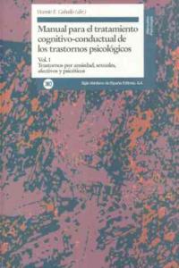 MANUAL TRATAMIENTO COGNITIVO-CONDUCTUAL | CABALLO | SIGLO XXI DE ESPAÑA EDITORES | 9788432309434 Imagen principal del producto