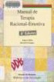 MANUAL DE TERAPIA RACIONAL-EMOTIVA VOL 1 | ELLIS, ALBERT : GRIEGER, RUSSELL | DESCLEE DE BROUWER EDITORIAL | 9788433005878 Imagen principal del producto