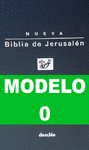 BIBLIA JERUSALEN MODELO 0 BOLSILLO FUNDA PLASTICO - 9788433014443 Imagen principal del producto