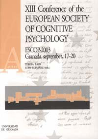 XIII CONFERENCE OF THE EUROPEAN SOCIETY OF COGNITIVE PSYCHOL - 9788433830043 Imagen principal del producto