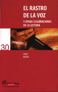 RASTRO DE LA VOZ Y OTRAS CELEBRACIONES DE LA LECTURA - 9788433831842 Imagen principal del producto