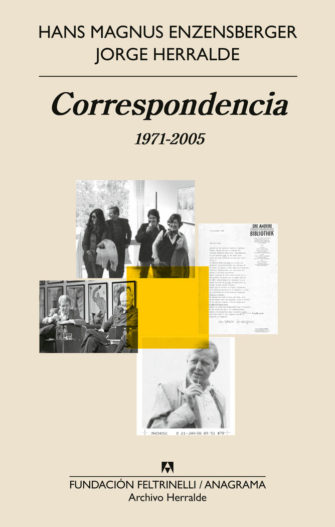 CORRESPONDENCIA | HERRALDE GRAU, JORGE | ANAGRAMA | 9788433919533 Imagen principal del producto