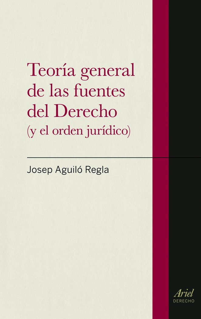 TEORIA GENERAL DE LAS FUENTES DEL DERECHO - 9788434470620 Imagen principal del producto