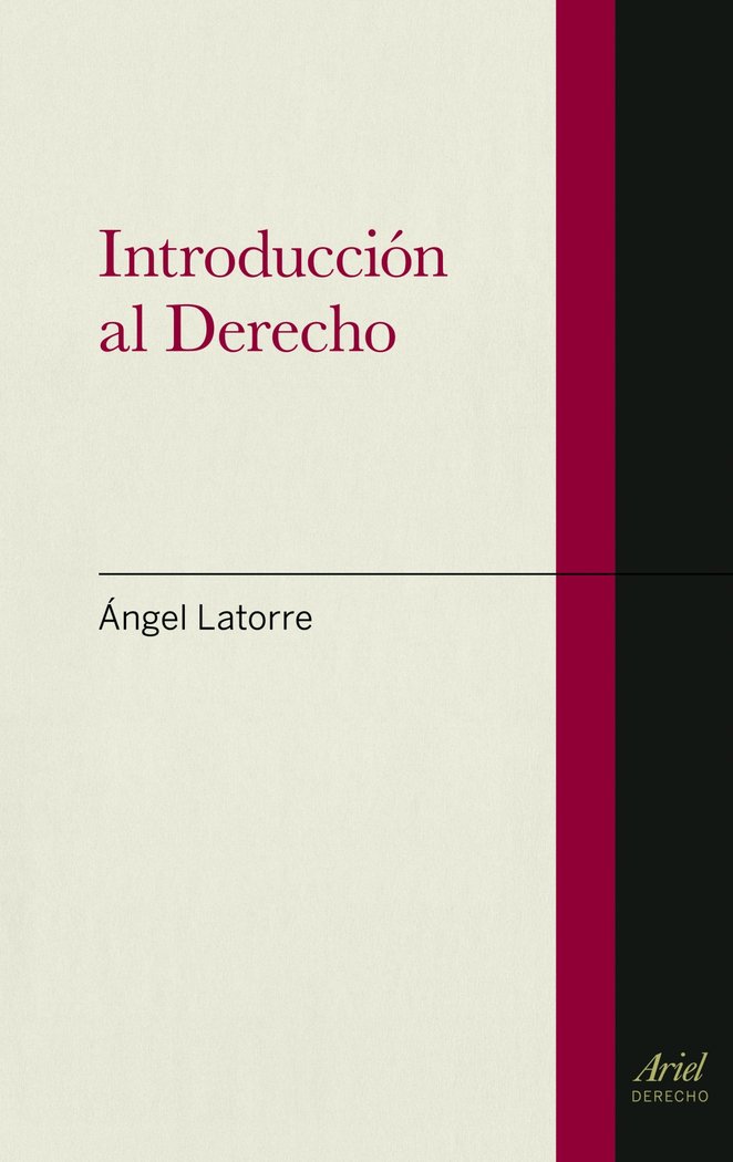 INTRODUCCION AL DERECHO - 9788434470637 Imagen principal del producto