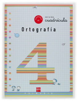 Cuad.ortografia Cuadricula 2º Prim. Nivel 4 (Sm) - 9788434888838
