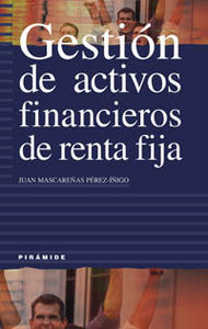 GESTION ACTIVOS FINANCIEROS RENTA FIJA - 9788436816341 Imagen principal del producto