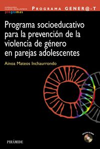 PROGRAMA GENER@-T | MATEOS, AINOA | PIRAMIDE | 9788436828580 Imagen principal del producto