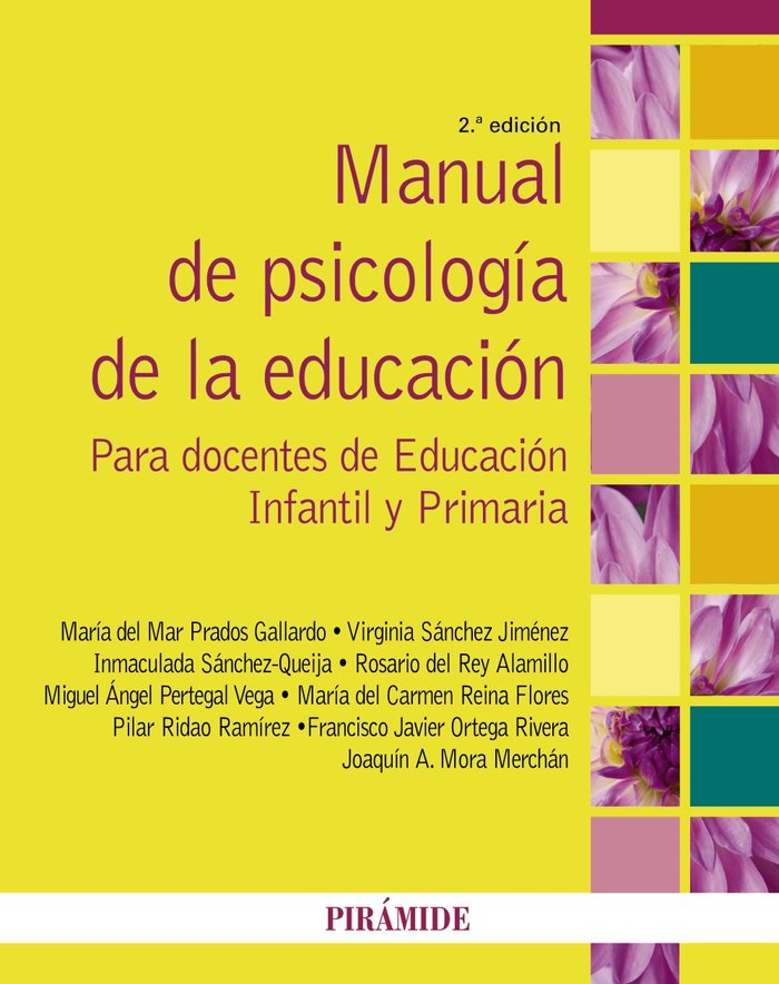 MANUAL DE PSICOLOGIA DE LA EDUCACION - 9788436835151 Imagen principal del producto