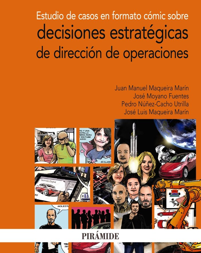 ESTUDIO DE CASOS EN FORMATO COMIC SOBRE DECISIONES ESTRATEGI - 9788436843330 Imagen principal del producto