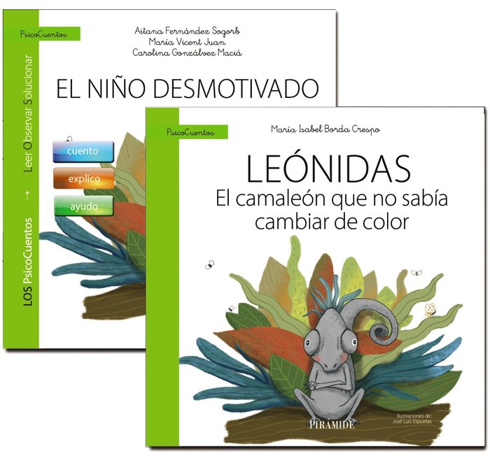 GUIA EL NIÑO DESMOTIVADO Y CUENTO LEONIDAS EL CAMALEON QU - 9788436849578
