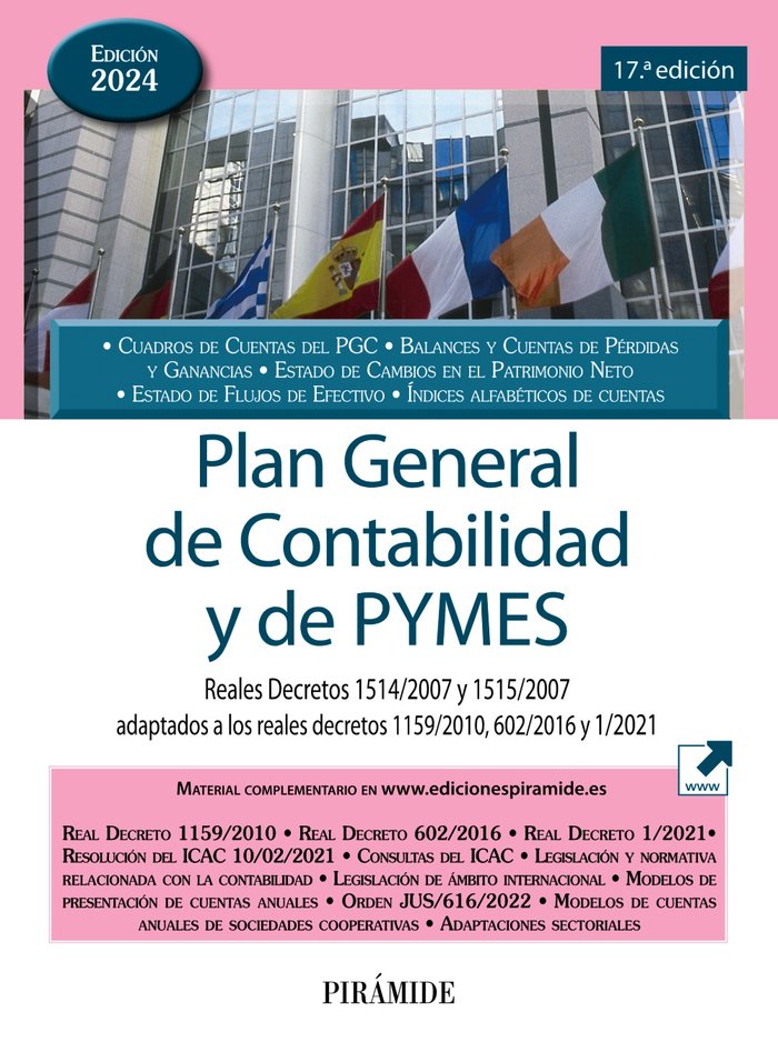 PLAN GENERAL DE CONTABILIDAD Y DE PYMES - 9788436849837 Imagen principal del producto