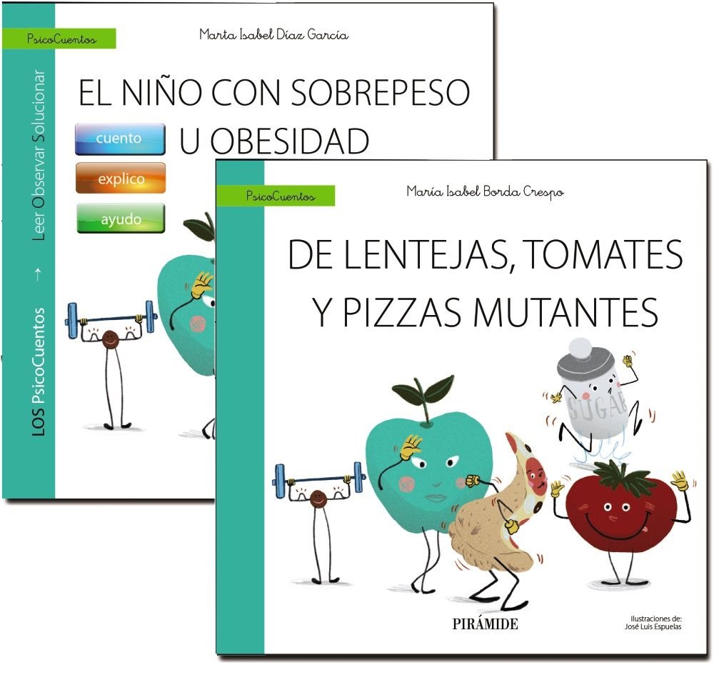 GUIA: EL NIÑO CON SOBREPESO U OBESIDAD + CUENTO: DE LENTEJAS | DIAZ GARCIA, MARTA ISABEL/BORDA CRESPO, | PIRAMIDE | 9788436850734 Imagen principal del producto