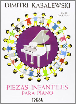 Piezas Infantiles para Piano | REAL MUSICAL | 9788438701379