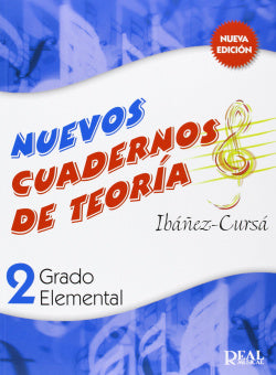Nuevos Cuadernos de Teoria 2 Grado Elemental (Real Musical) - 9788438710074