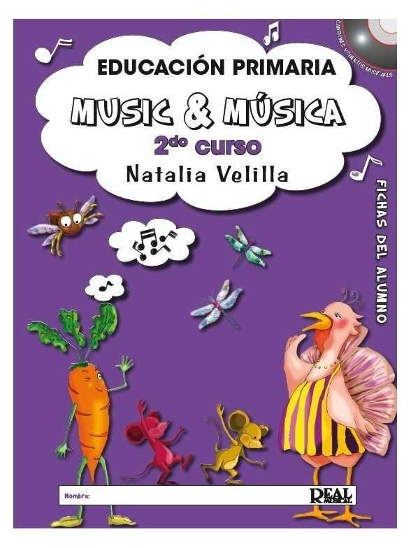 Music & Música 2 Español +dvd (Real Musical) - 9788438712825