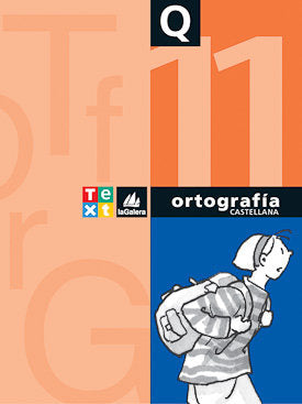 Quadern Ortografía Castellana 11 (Agora Texto) - 9788441200388