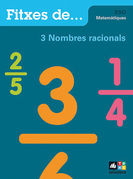 Quadern 3: Nombres Racionals (Agora Texto) - 9788441216075