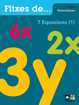 Quadern 7: Equacions (1) (Agora Texto) - 9788441216112