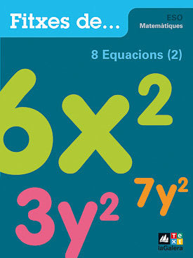 Quadern 8: Equacions (2) (Agora Texto) - 9788441216129
