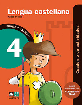 Tram 2, 0 Cuaderno de Actividades Lengua Castellana 4 (Agora Texto) - 9788441221154