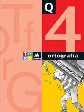 Quadern Ortografía Catalana 4 (Agora Texto) - 9788441228092