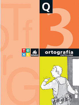 Quadern Ortografía Castellana 3 (Agora Texto) - 9788441228146