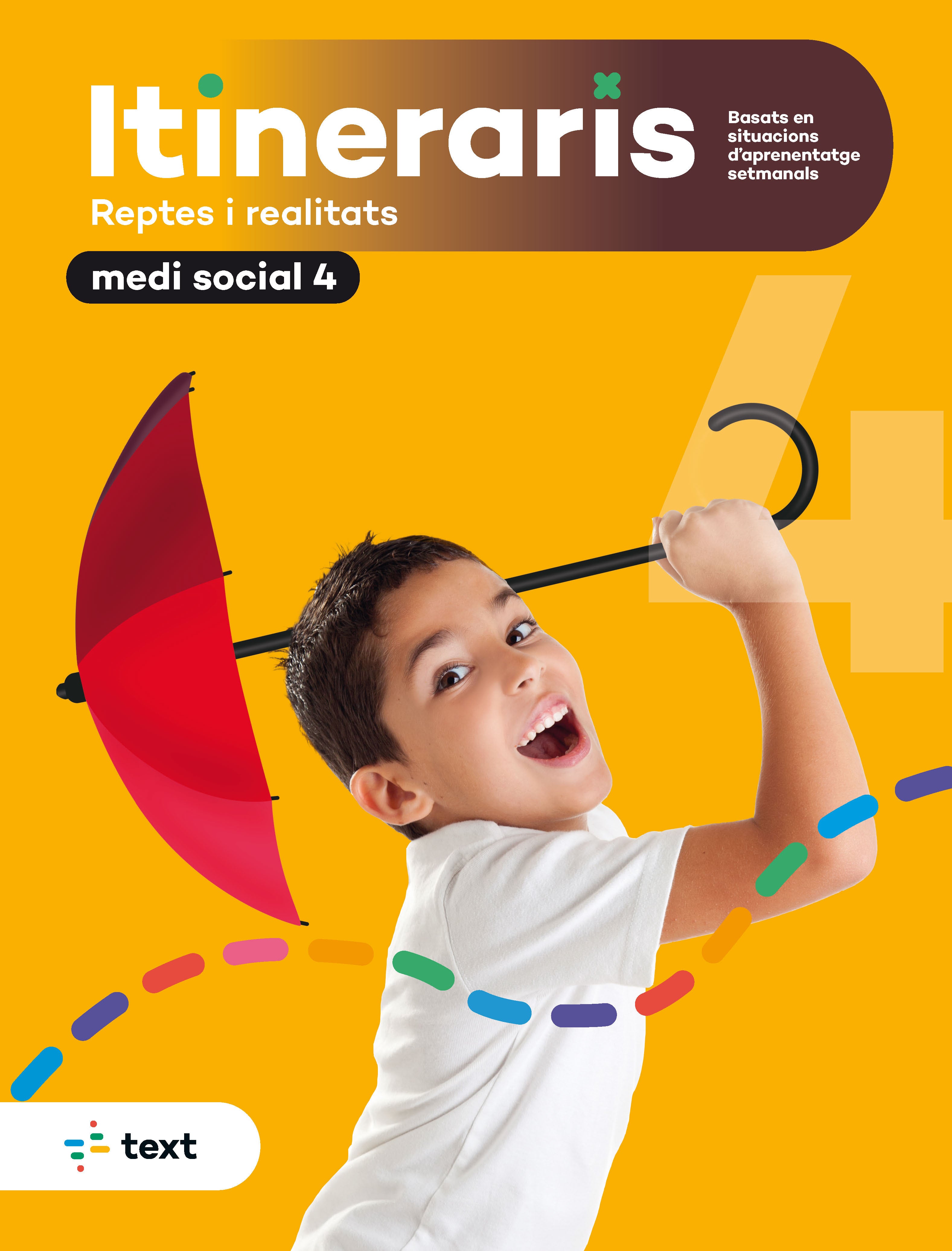 Itineraris. Medi social 4. Eduxarxa, Sccl (Text) 9788441233232 Imagen principal del producto