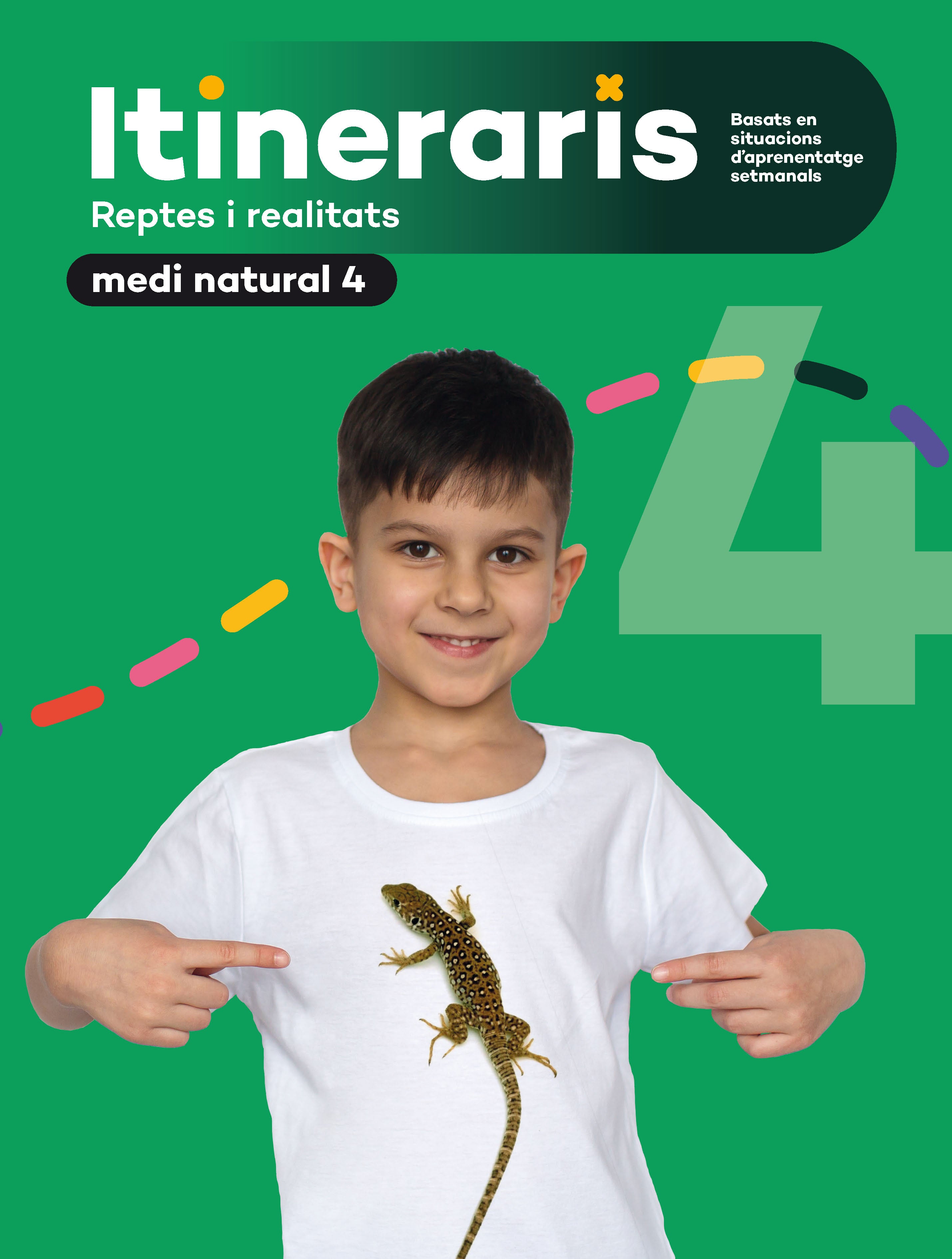 Itineraris. Medi natural 4. Ribas, Rebeca (Text) 9788441233331
