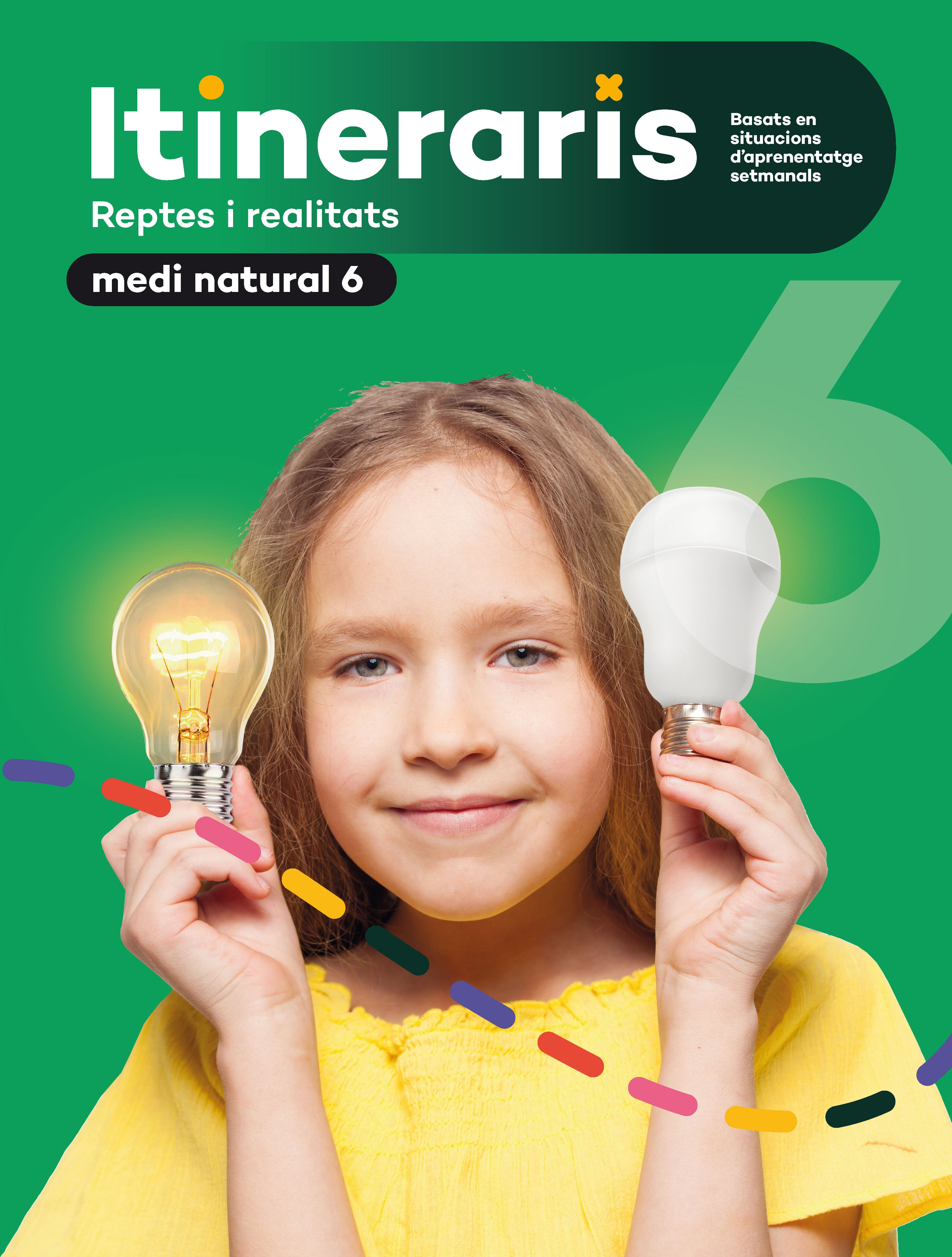 Itineraris. Medi natural 6. Domenech, Nuria, Llobet, Laura (Text) 9788441233355