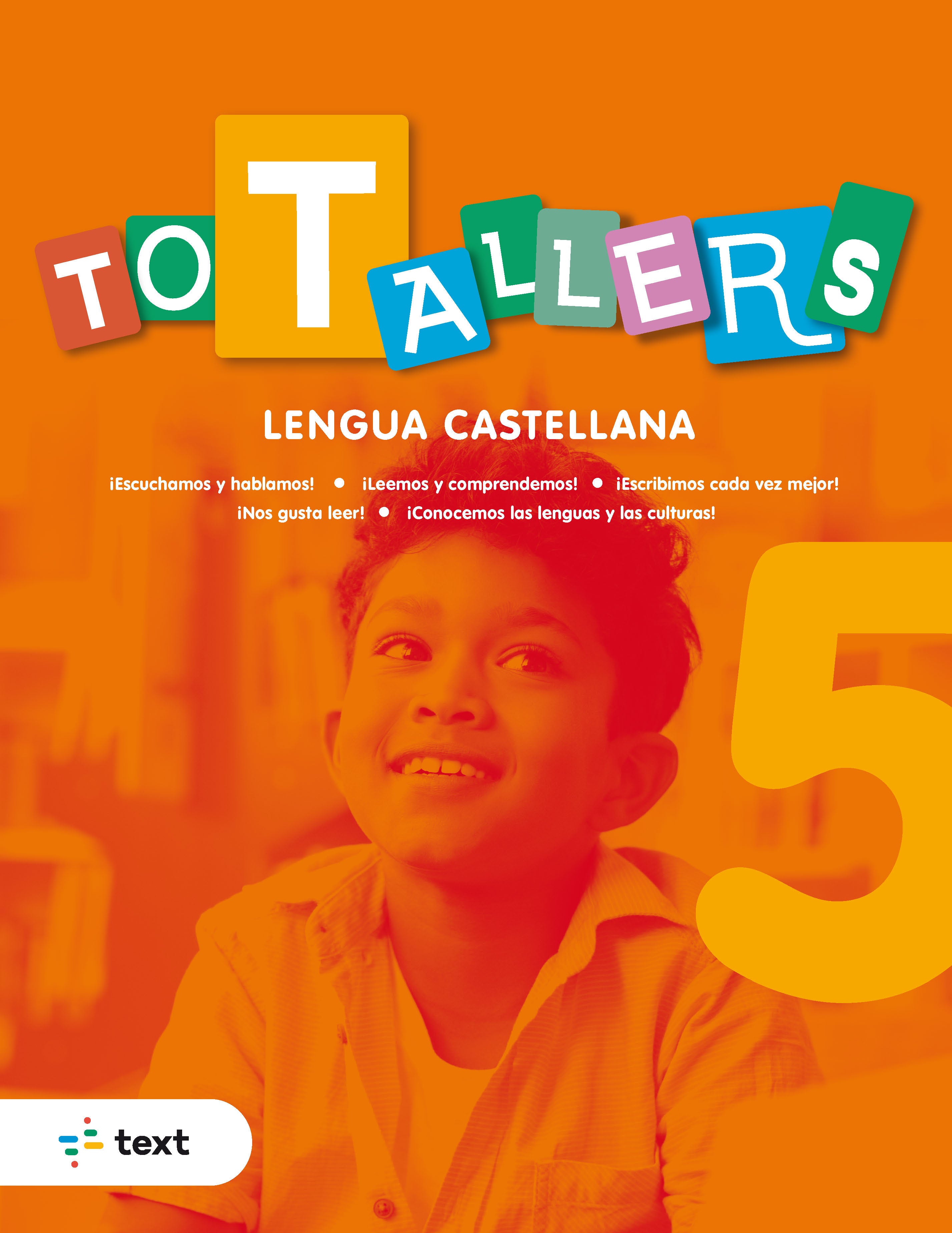 Tot Tallers. Lengua castellana 5 (2022). Orihuela Calatayud, Luz (Text) 9788441234765 Imagen principal del producto