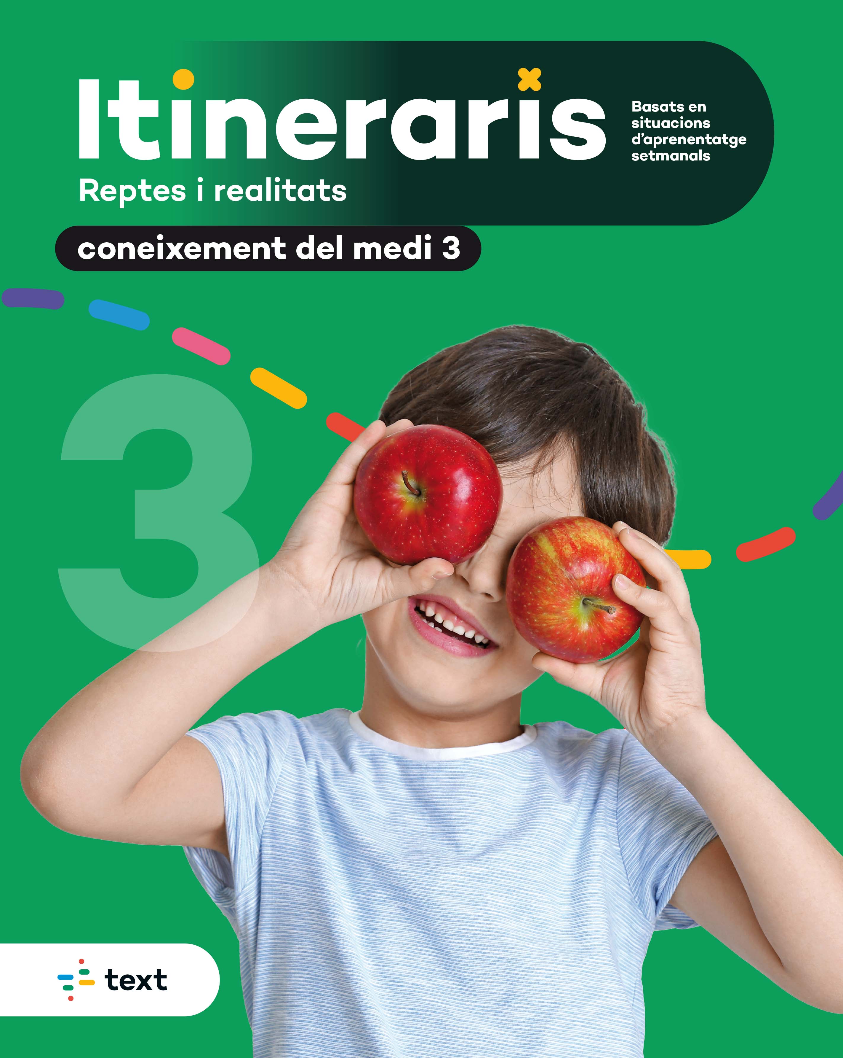 Itineraris. Coneixement del medi natural, social i cultural 3. Eduxarxa, Sccl, Rebeca Ribas Aguilar (Text) 9788441235045 Imagen principal del producto