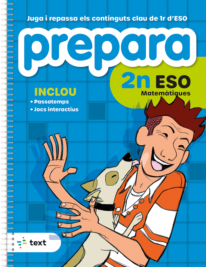 Prepara 2n ESO Matemàtiques. Diez Sarda, Lluis, Martorell I Sabate, Eduard, Miquel I Rigual, Joan (Text) 9788441235830 Imagen principal del producto