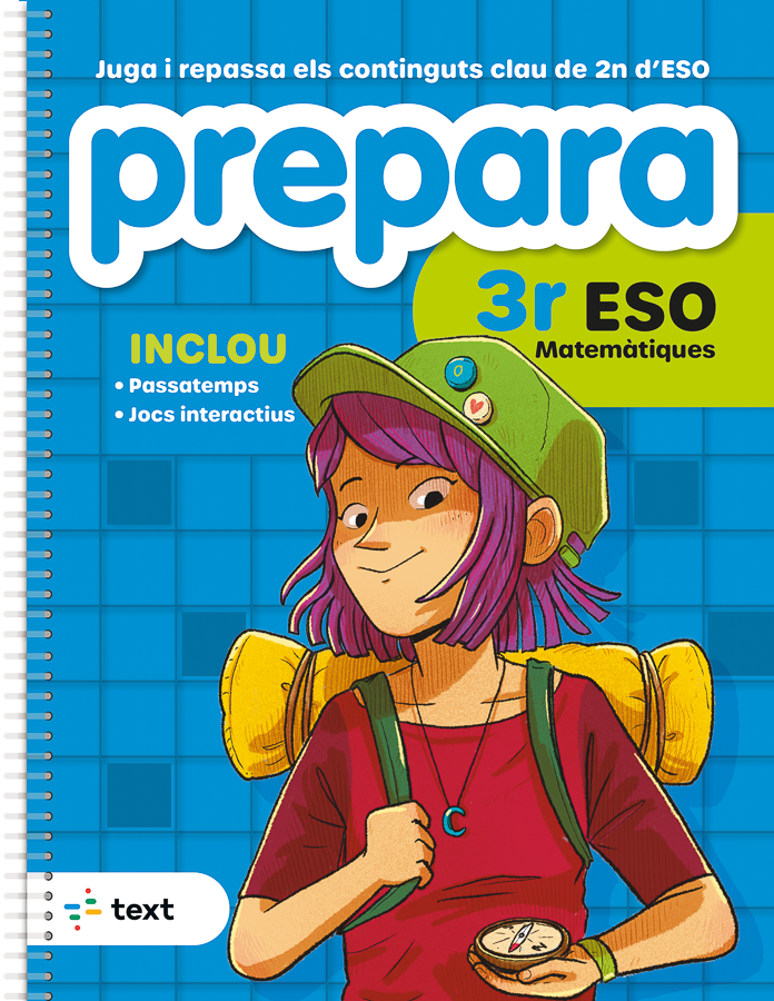Prepara 3r ESO Matemàtiques. Diez Sarda, Lluis, Martorell I Sabate, Eduard, Miquel I Rigual, Joan (Text) 9788441235847 Imagen principal del producto