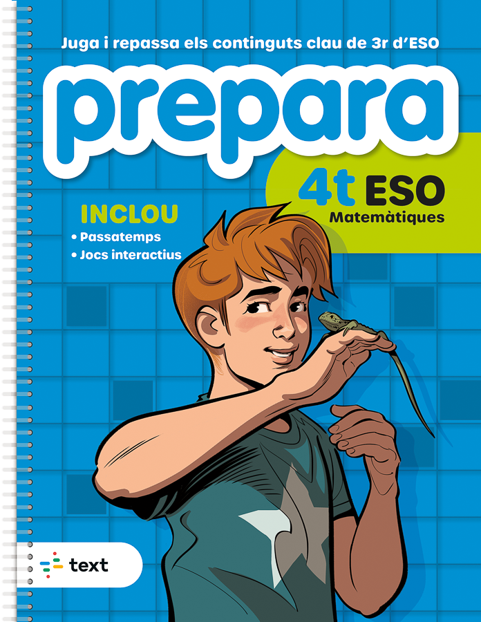 Prepara 4t ESO Matemàtiques. Diez Sarda, Lluis, Martorell I Sabate, Eduard, Miquel I Rigual, Joan (Text) 9788441235854
