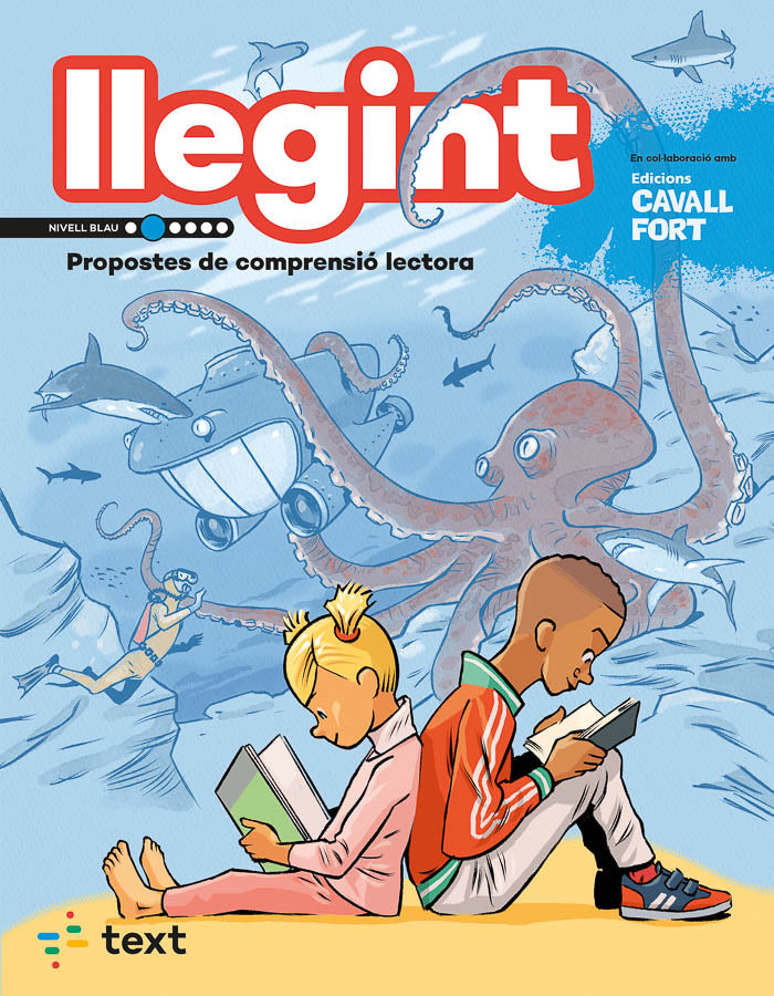 Llegint 2. Blau. Ruiz Vila, Silvia (Text) 9788441235991 Imagen principal del producto