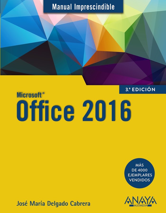 OFFICE 2016 - 9788441538047 Imagen principal del producto