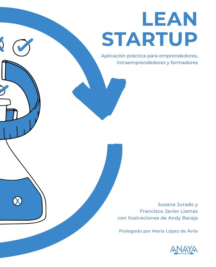 LEAN STARTUP | JURADO APRUZZESE, SUSANA/LLAMAS FERNANDE | ANAYA MULTIMEDIA | 9788441543331 Imagen principal del producto