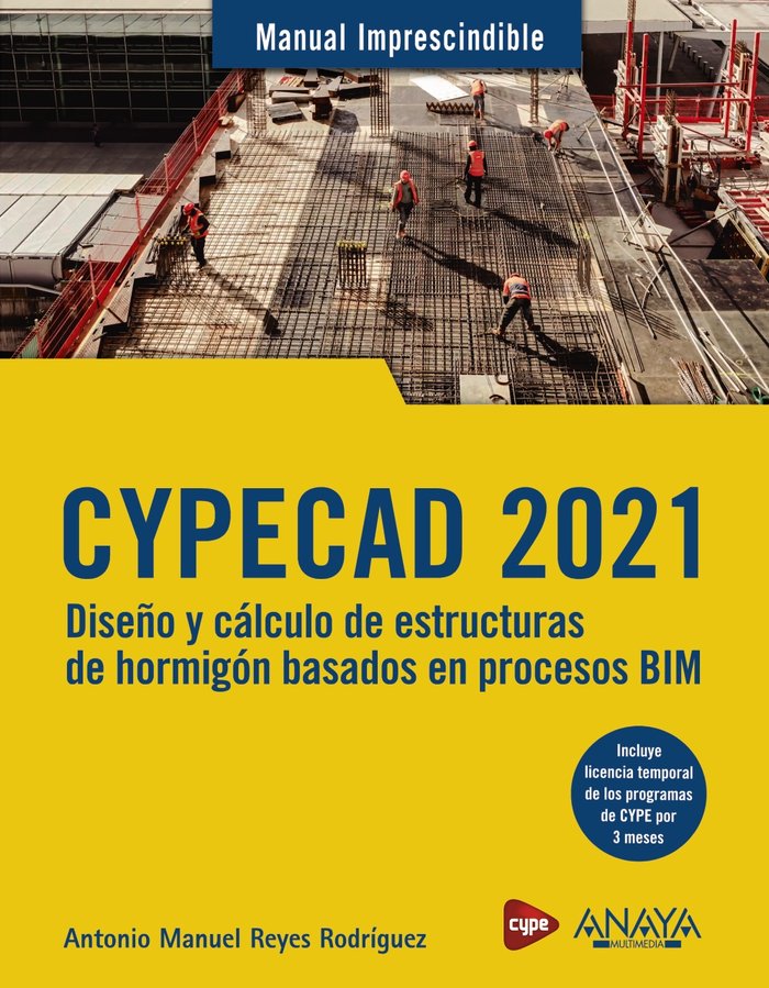CYPECAD 2021 DISEÑO Y CALCULO DE ESTRUCTU - 9788441543560 Imagen principal del producto