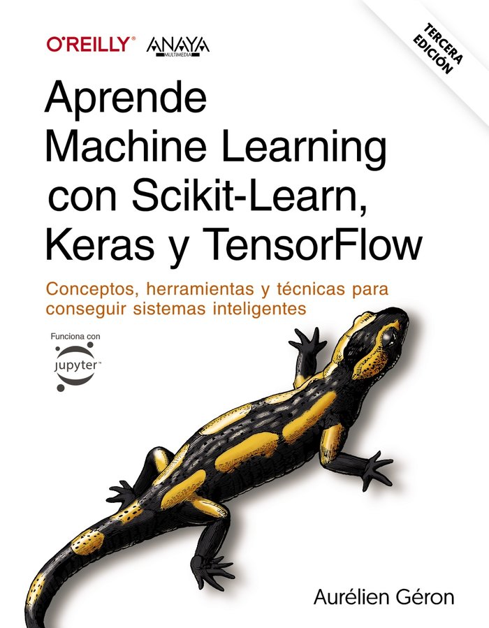 APRENDE MACHINE LEARNING CON SCIKIT LEARN KERAS Y TENSORFLO - 9788441548046 Imagen principal del producto