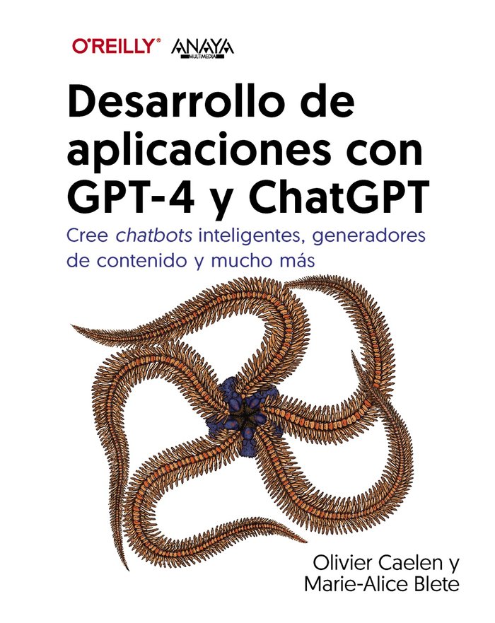 DESARROLLO DE APLICACIONES CON GPT4 Y CHATGPT - 9788441549258 Imagen principal del producto