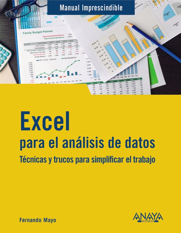 EXCEL PARA EL ANALISIS DE DATOS - 9788441550353 Imagen principal del producto
