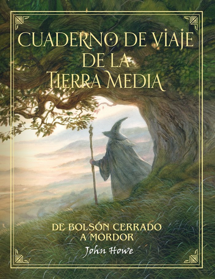 CUADERNO DE VIAJES DE LA TIERRA MEDIA | John Howe | 9788445005576 (Minotauro) Imagen principal del producto