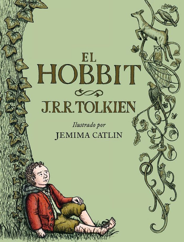 EL HOBBIT ILUSTRADO POR JEMIMA CATLIN | Tolkien, J, R, R, | 9788445007938 (Minotauro) Imagen principal del producto