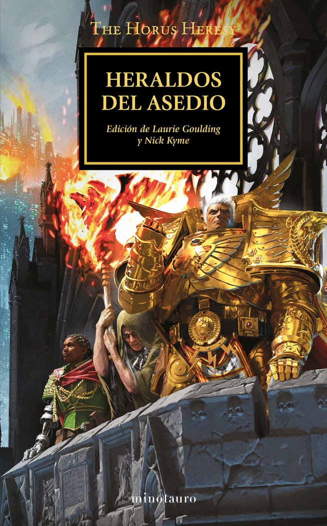 ✅ THE HORUS HERESY 52 HERALDOS DEL ASEDIO - 9788445008409 Imagen principal del producto